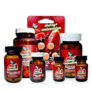 Kratom Kulture 7OHMZ Platinum Tablets Cherry + Watermelon 40mg
