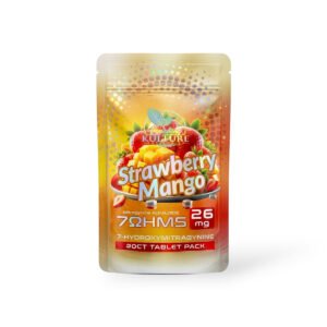 Kratom Kulture 7ohmz Chewable Tablets Strawberry Mango 26mg